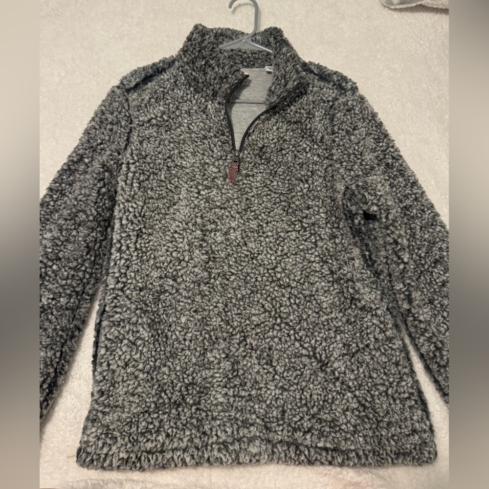 Weatherproof Vintage Gray Sherpa Jacket